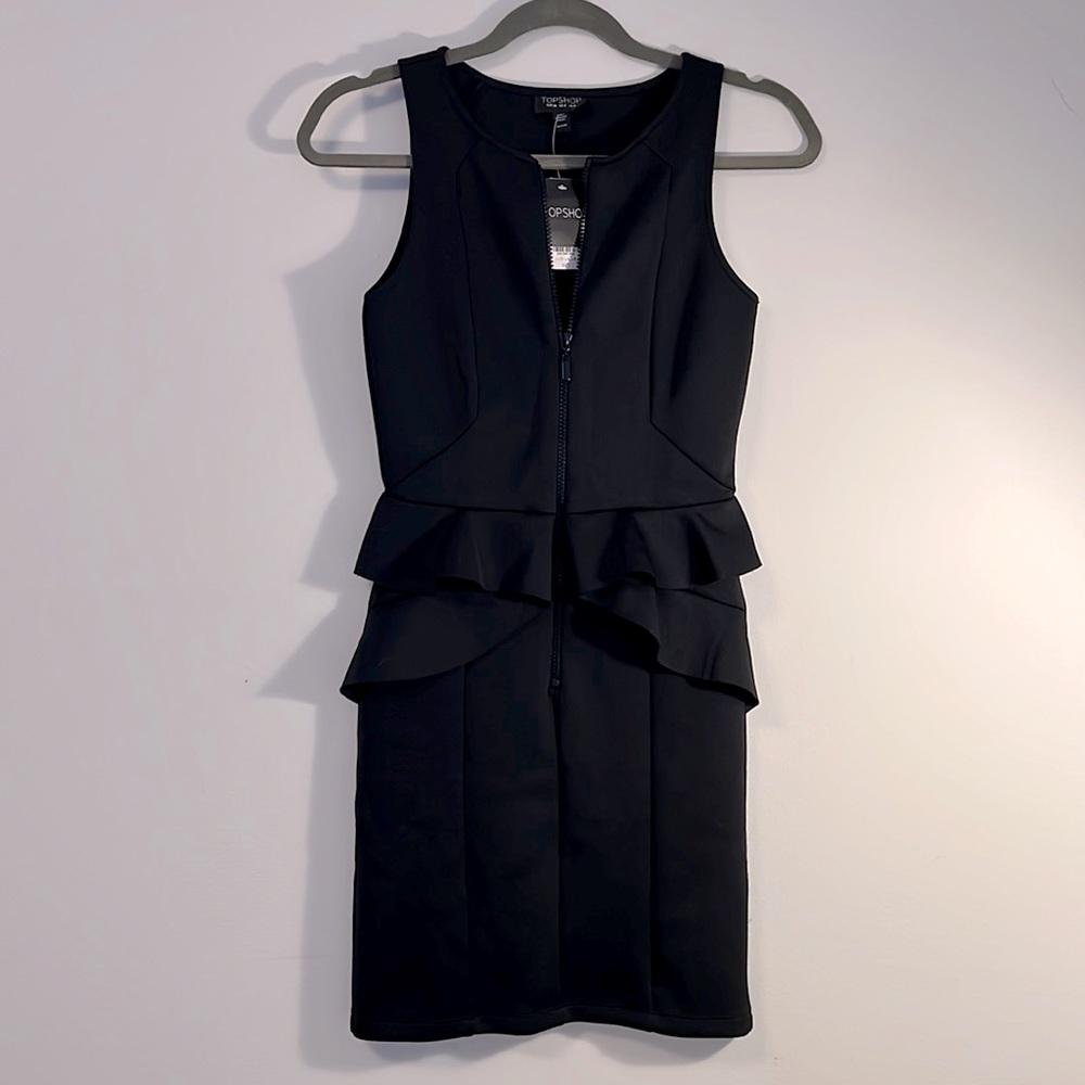 Top shop black dress, size 4